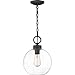 Quoizel BAE1510GK Barre Pendant, 1-Light 150 Watts, Grey Ash