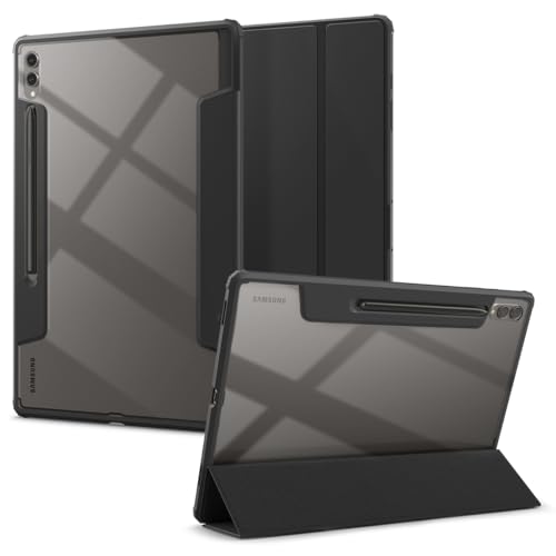 Spigen Funda Ultra Hybrid Pro Compatible con Samsung Galaxy Tab S10 Ultra (2024) / S9 Ultra (2023) / S8 Ultra (2022) - Negro