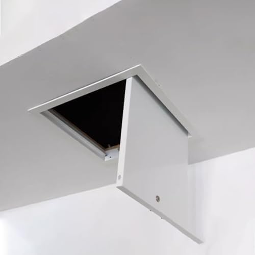 Tapa de repuesto escotilla blanca de 200x230mm para ocultar y proteger agujeros en paredes de yeso