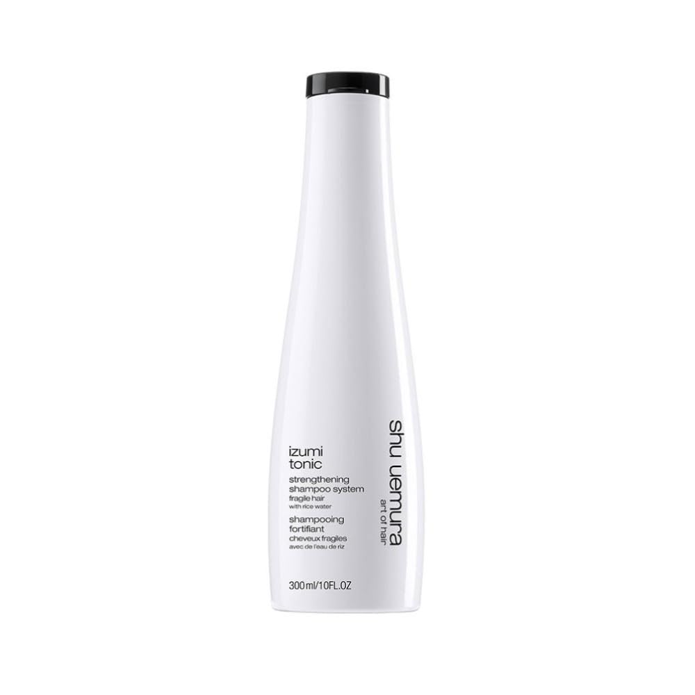 Shu Uemura, Strengthening Shampoo Izumi Tonic, All Hair Types, Enriched with Rice Water, Shine & Thickness, 300 ml