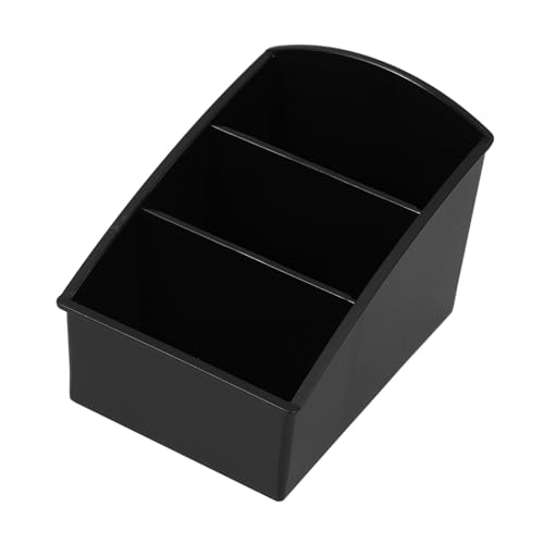 Hemobllo Tea Bag Compartment Organizer Box Multi Functional Storage for Coffee Sugar and Tea for Home Bar Counter Compact and Stylish Desktop Decoration