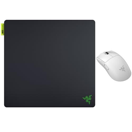 Image of Razer PC Esports Gaming Bundle: Viper V4 Pro Wireless Gaming Mouse - White + Gigantus V2 Pro (Balance) Gaming Mouse Pad