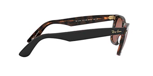 Image of Ray-Ban polarized Square Unisex Sunglasses (0RB2140|50.0 mm|Purple)