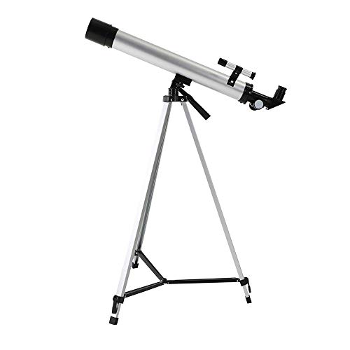 Telescopio astronómico refractor 50mm con trípode para principiantes miniatura 1
