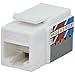 DataComm Electronics 20-3425-WH-10 CAT-5E Jacks, 10 Pack (White)