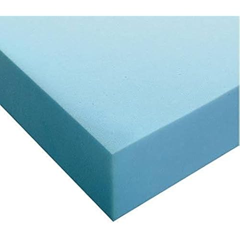 Plancha Goma Espuma Poliuretano D25kg Azul Cover