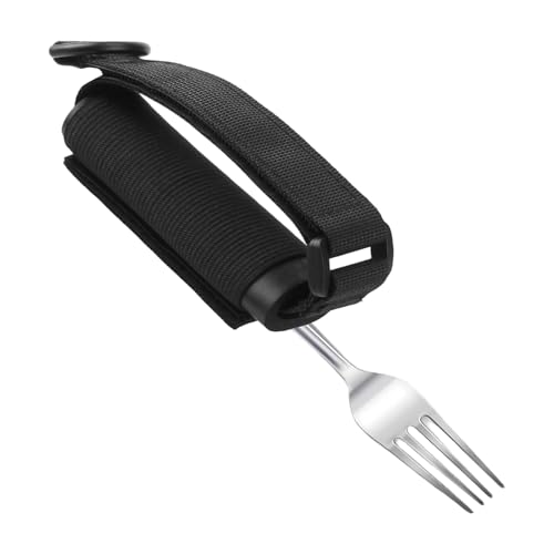 Puño Universal Sujetador Adaptable para Cubiertos,Soporte para Cucharas - Ayuda Para Agarre Débil Asistencia Para Escritura Y Alimentación Para Niños Y Pacientes En Vida Diaria