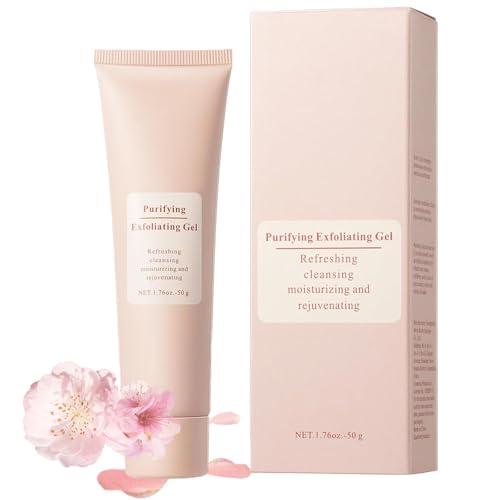 Purifying Exfoliating Gel, Facial Exfoliator Cleanser, Moisturizing, Gentle, Cleansing Peeling Gel for the whole body, Cleans Dirt & Oils (1pcs)