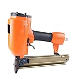 Pneumatic Power Nailer Decorative Tool 440K 18Gauge Fine Wire Stapler Upholstery Stapler for Cabinets Thin Board Furniture Frame Sofa Fixing