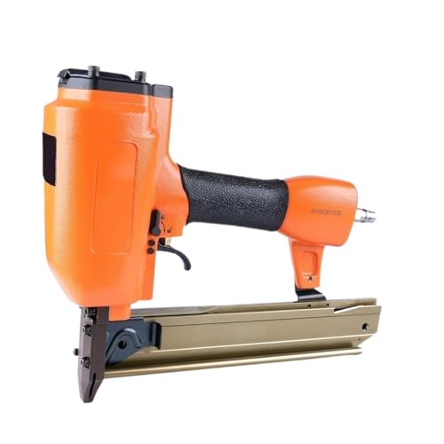 Pneumatic Power Nailer Decorative Tool 440K 18Gauge Fine Wire Stapler Upholstery Stapler for Cabinets Thin Board Furniture Frame Sofa Fixing
