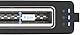 Bastilipo - Firefox AN-900 Toaster, Schwarz, Langschlitz, 900 W – Auftaufunktion – Krümelschublade