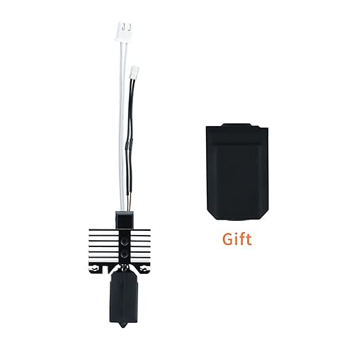 Miniatura 3 de Elves - Kit de Hotend mejorado a alta temperatura de 932.0 F, para impresora 3D Lab X1 P1P. Versión chapada en níquel y circonio cromado, 2