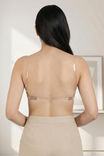 Image of Zivame Women Transparent Back Bra