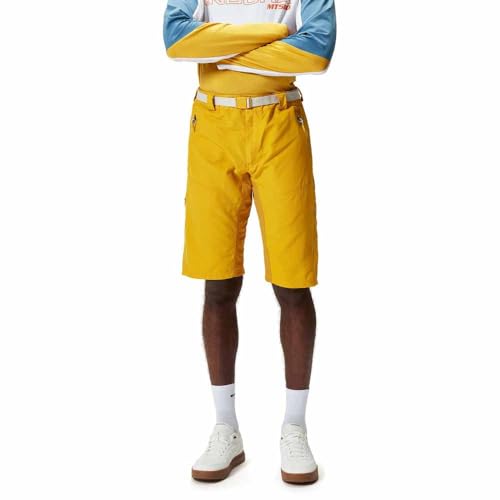 ENDURA Hummvee Pantalones Cortos De Ciclismo para Hombre, Amarillo Mustard, M