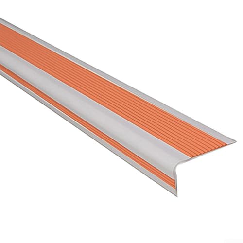 Protector de borde de escalera para evitar resbalones con tira autoadhesiva de 200 cm 2