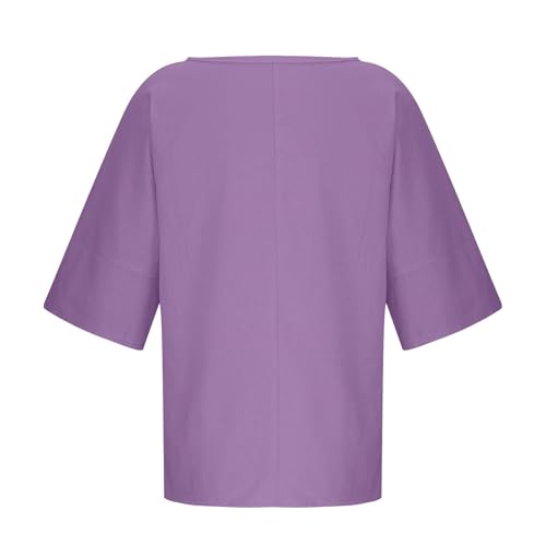 Kids Girls Tunic Blouse Loose Soft Solid Short Sleeve Shirts Tops Teen Girls Boho Summer Casual Crew Neck Tees Clothes3