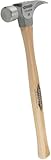 Stiletto Ti16SS Titanium 16 Smooth Face Hammer with a Straight 18' Hickory Handle