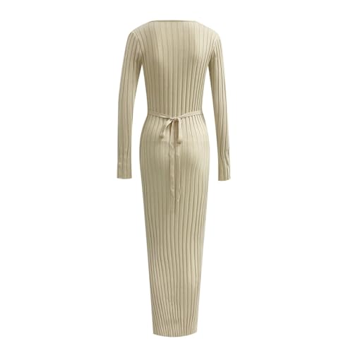 Robe en tricot à col roulé pour vos sorties citadines décontractées