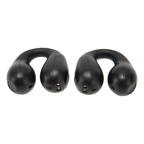 FOLOSAFENAR Auriculares con Clip para la Oreja, Auriculares Inalámbricos con Oreja Abierta Negra...