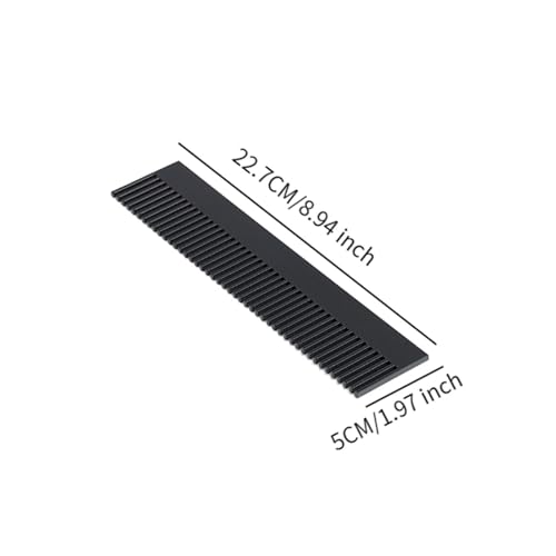 Filtro de peine para acuario portátil fácil de limpiar y divisor sólido de 23cm 3