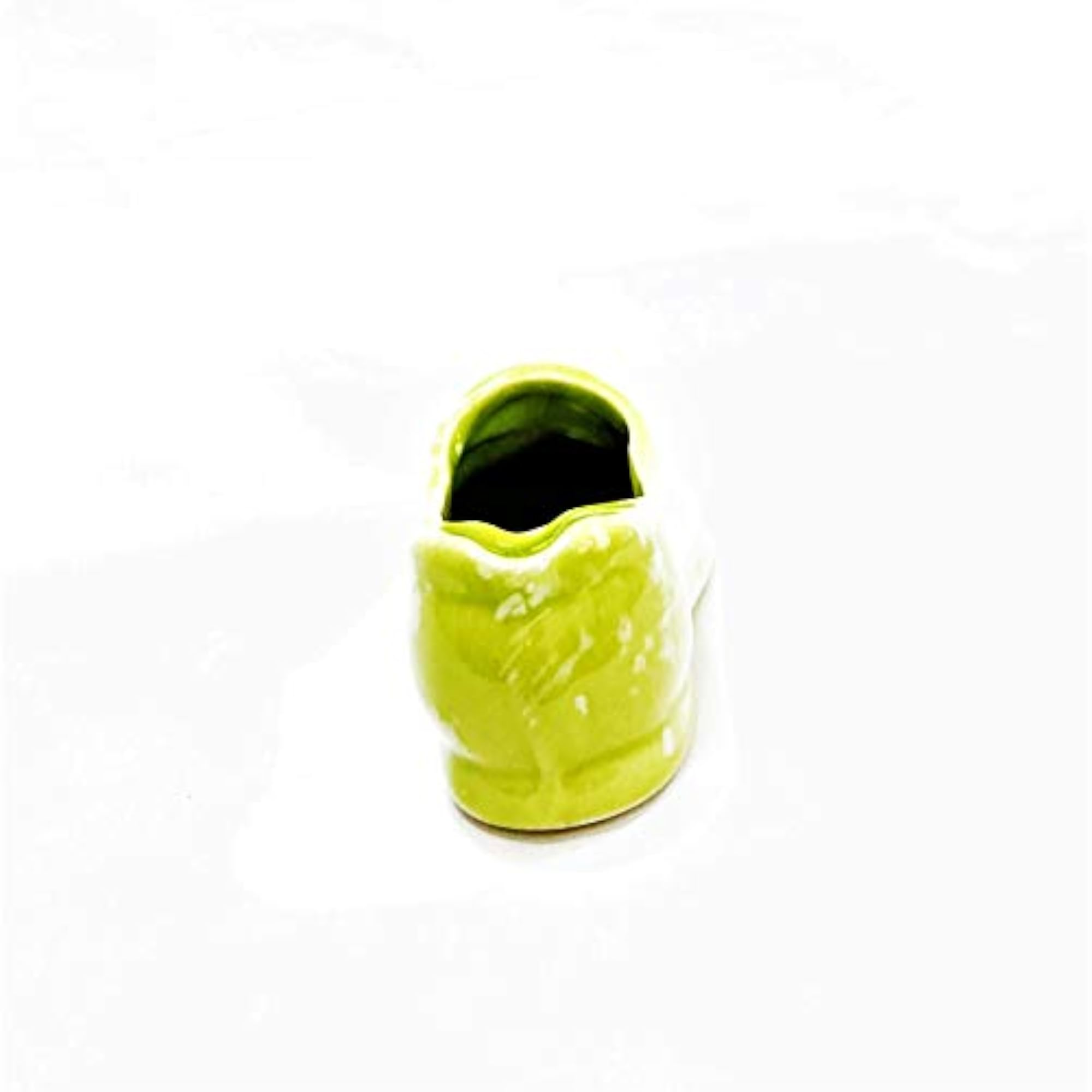 Attractive Shoe Ashtray, Green Ceramic Design