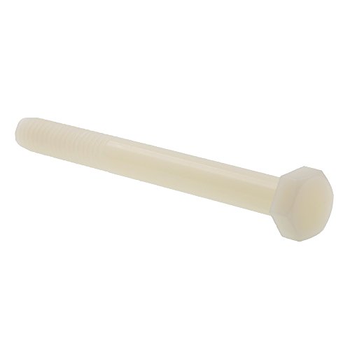 Image of Prime-Line 9097752 Hex Head Cap Screws, 5 /16 in-18 X 3 in, Nylon (10 Pack)