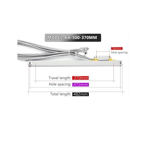 Sensor de Regla Lineal 5um Encoder Digital KA-500 370mm miniatura 2