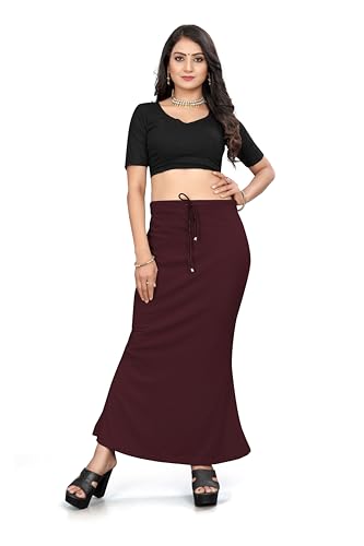 Image of Yashika Present Lycra Saree Shapewear Petticoat for Women||Straight Fit Petticoat Saree Silhouette Shape Wear Dress for Saree|| AZ-YS-OG-SHAPER-P