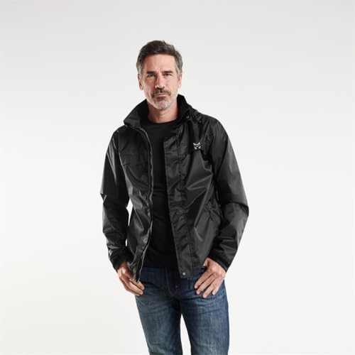 Chubasquero Altus Rodas impermeable con capucha ajustable para hombre 3