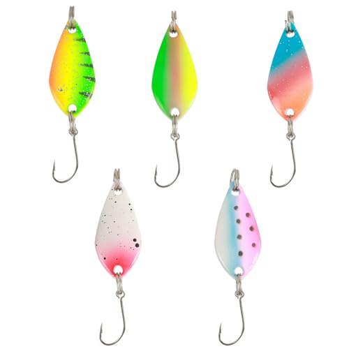 Cucchiaini Ondulanti Histolure 2 Gr Per Trota E Persico &ndash; Spinning &ndash; 10 Colori