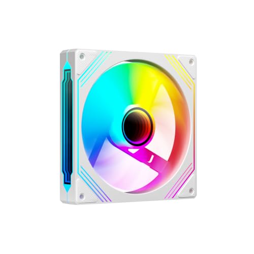 Image of Prism14 140mm ARGB PC Case Fans(White Reverse 1 Pack)