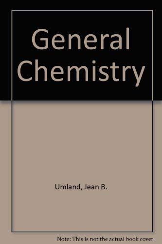 General Chemistry 0314933859 Book Cover