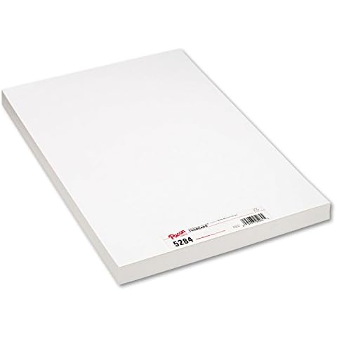 Pacon Medium Weight Tagboard, 12 x 18 Inches, White, 100 Sheets (5284) Cover
