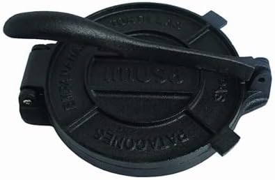 Imusa IMU-85008 Prensa de tortilla de hierro fundido, 8 in. - Cantidad 3