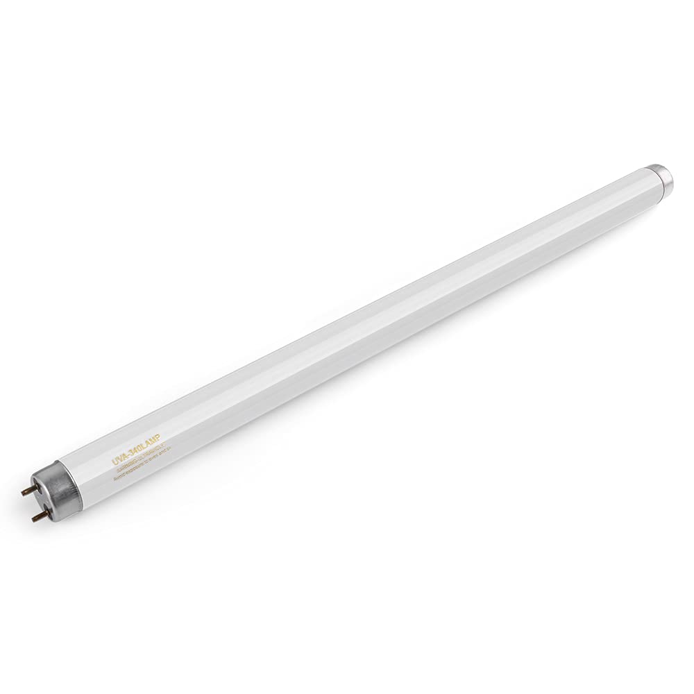 Lampade da laboratorio Uva 340 Sostituiscono il tubo di invecchiamento della lampada fluorescente di riscaldamento per simulare la luce solare di mezzogiorno per i test di fabbrica della scuola