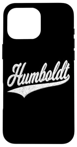 HUMBOLDT County CA VARSITY SCRIPT CLASSIC SPORTS �W���[�W �X�}�z�P�[�X iPhone 16 Pro Max �p