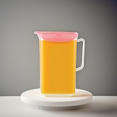 Pichet d'eau rose de 2 litres avec couvercle à rabat LocknLock - 6