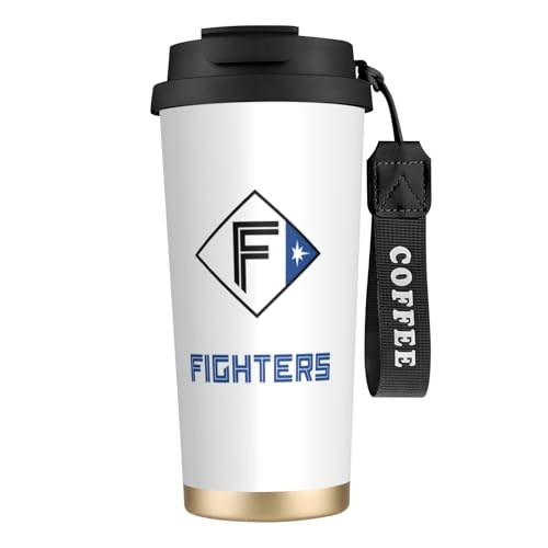 ステンレスカップ 北海道日本ハムファイターズ 車用タンブラー 大容量 マグボトル 水筒 車用コップ おしゃれ 大容量 保冷 保温 真空断熱 ストロー付き 蓋付き 直飲み ウォーターボトル 持ち運び便利 男女兼用 プレゼント オフィス 家庭用 車載用 500