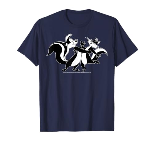 Looney Tunes Pepe Le Pew & Penelope Portrait T-Shirt