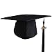 OSBO GradSeason Unisex Adult Matte Graduation Cap with 2020 Tassel for High School and College Black