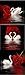 Beautiful Romantic Swans Art Print on Canvas Red Rose Flowers Wall Art Decor Stretched Frames for Bedroom Bathroom Ready to Hang-12“x12