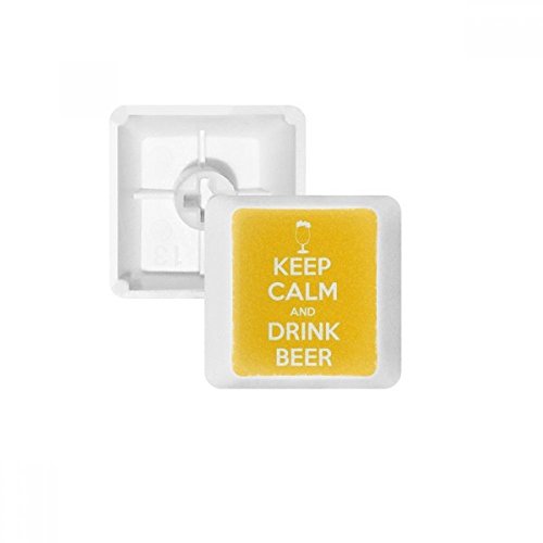 Keycaps PBT Bière Jaune R4 OEM pour clavier mécanique personnalisé