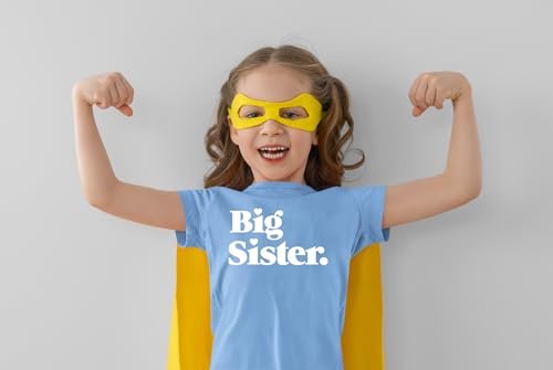 Big Sister Toddler Shirt - Cute and Fun Sibling Announcement Tee for Kids and Family4