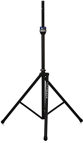 Ultimate Support TS-99B TeleLock Series Lift-Assist Aluminum Speaker Stand w/Integrated Adapter and Extra Height