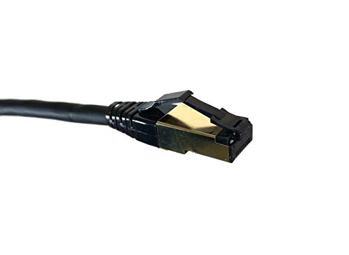 Cable de red Micro Connectors Cat8 SFTP 50 pies RJ45 miniatura 5