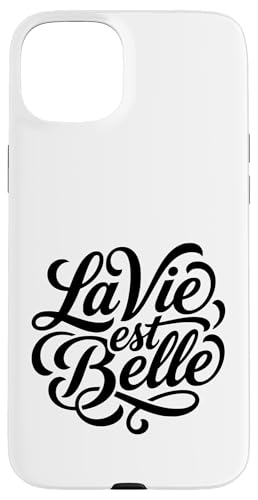 La Vie Est Belle �t�����X�̐l���͔������r�{ �X�}�z�P�[�X iPhone 15 Plus �p