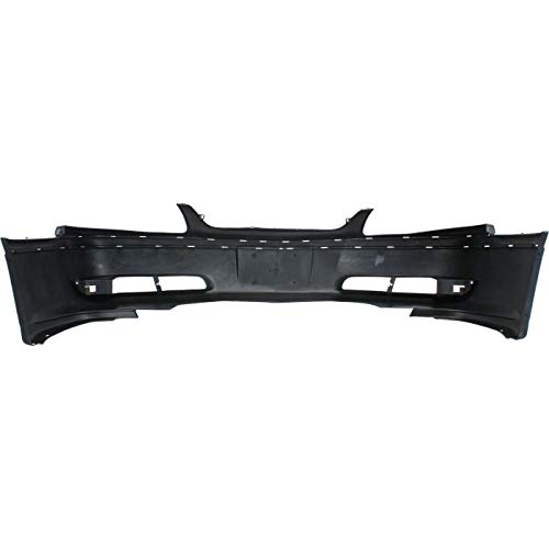 Image of FitParts Compatible with Chevrolet Impala 2000-2005 Front Bumper Cover | Primed, With Fog Light Holes, Sedan, Ready to Paint, OEM 12335971, GM1000633