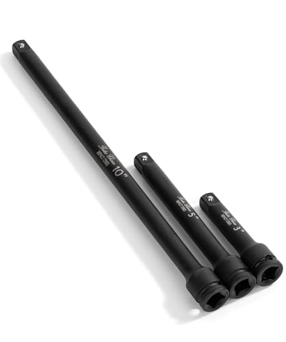Bates- Impact Extension Bar Set 3/8 Drive 3 Pack 3 5 10 42 CrMo Steel 3/8 Impact Extension Set