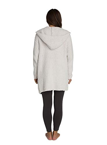 barefoot dreams boucle hooded cardi