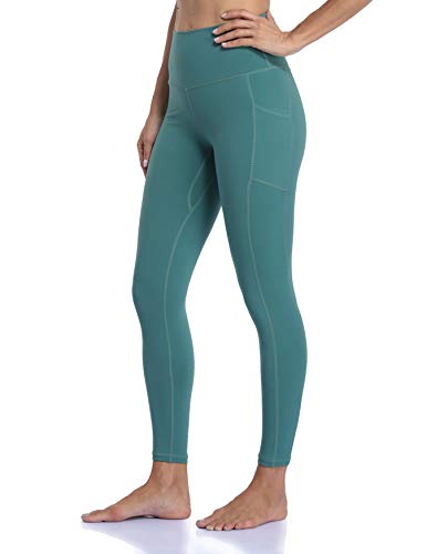 Image of Colorfulkoala Essential 7 /8 Leggings with Pockets | Yoga Pants for Women, Buttery Soft, Tummy Control, Workouts, Pilates, Casual, Gym, Athleisure, 25 inch Inseam